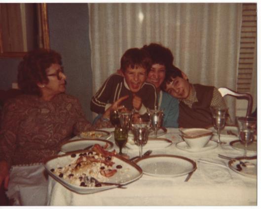 Cena casa de la abuela